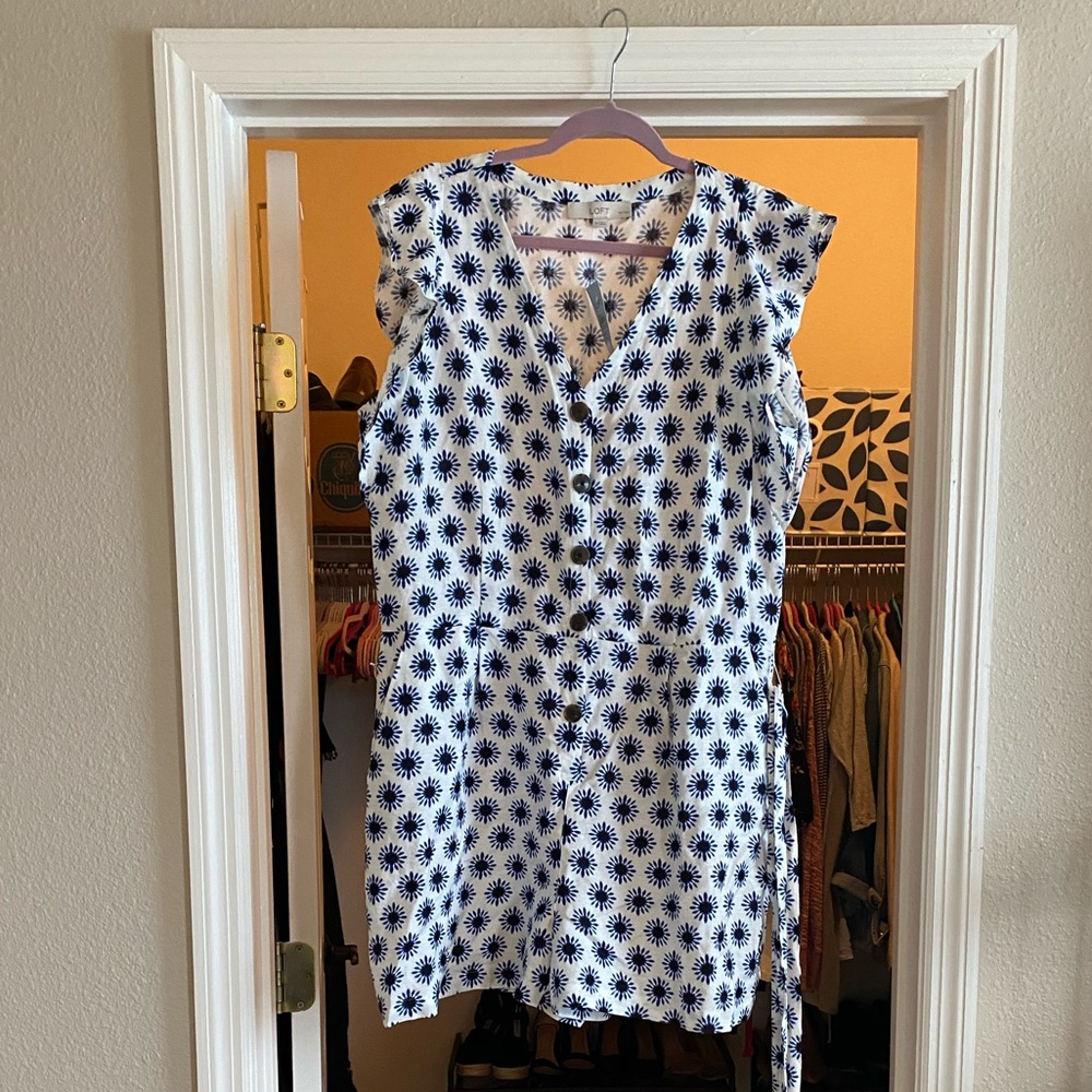 NWT Size 16 Petite Loft Romper